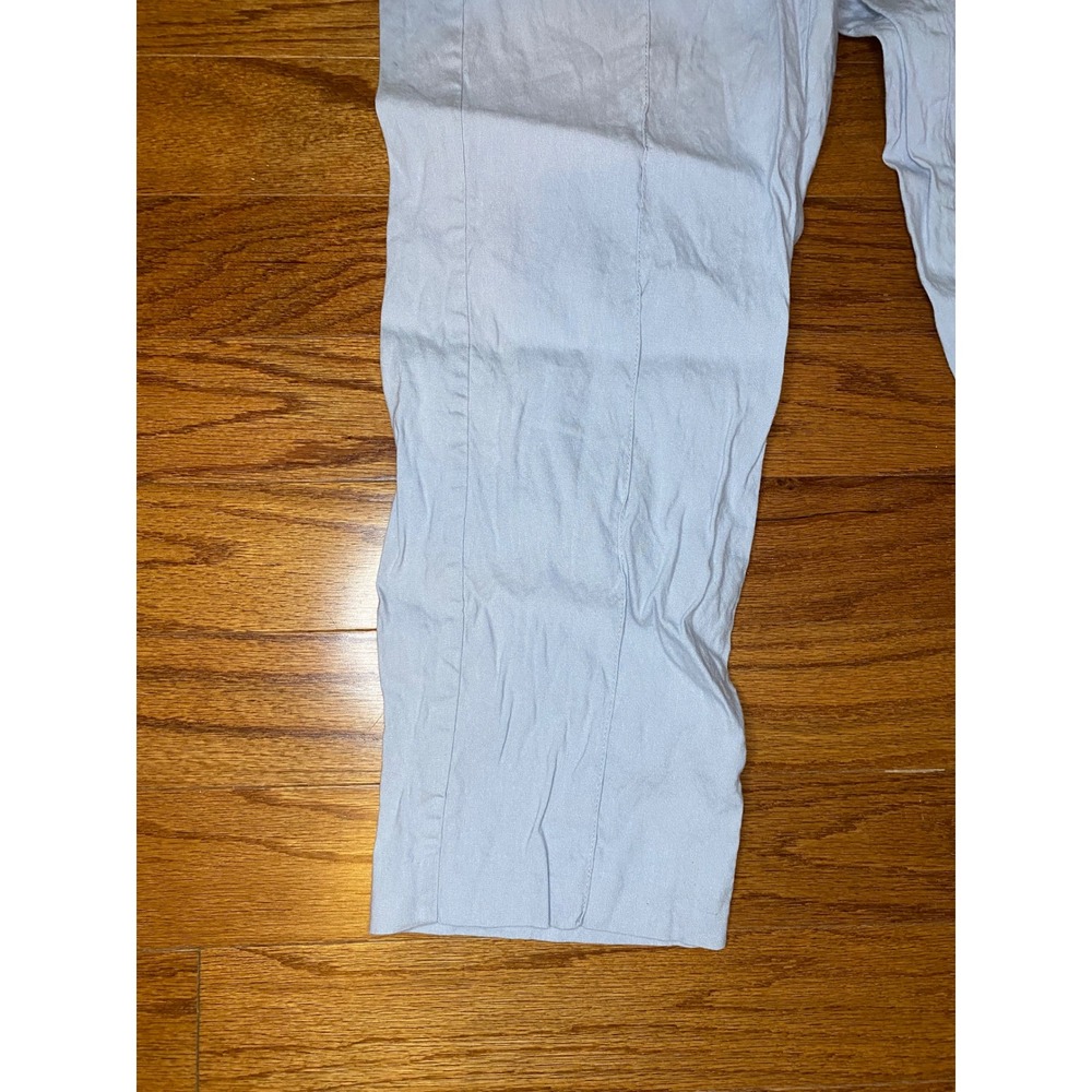 J Jill Linen Stretch Light Gray Pants Size Medium‎ - Picture 2 of 10